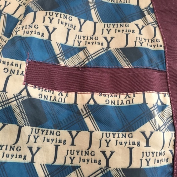 DWAR Men’s Dark Red utility jacket. Size M - Picture 7 of 10